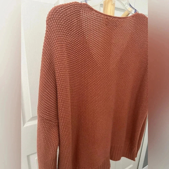 Lucky Brand Women’s size large sweater Burnt orange Excellent condition - Picture 6 of 6